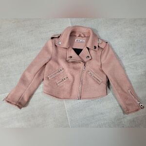 Dex Blush Faux Suede Outerwear